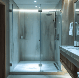 Glass shower